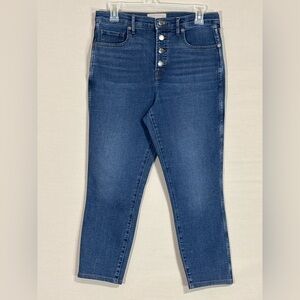 Everlane Re/Vintage Skinny Jeans Women’s Cropped High Rise Denim